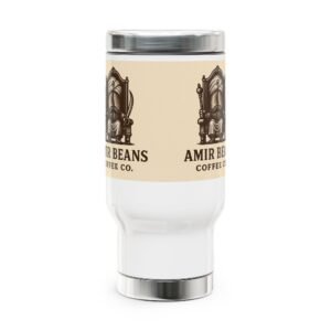 Stainless Steel Travel Mug, 14oz Insulated Tumbler
