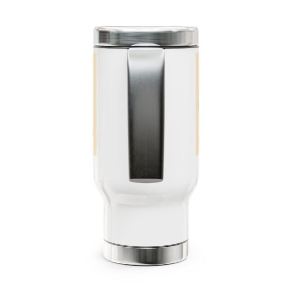Stainless Steel Travel Mug, 14oz Insulated Tumbler - Image 3